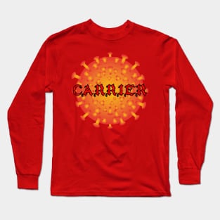 Covid Carrier Long Sleeve T-Shirt